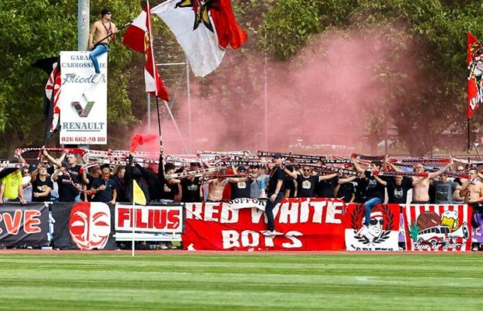 Gli scontri sono scoppiati dopo la partita tra Vaduz e Thun