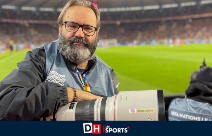 Immersione con il fotoreporter Bruno Fahy durante Belgio – Francia: “Ecco cosa devi catturare, l’emozione!”