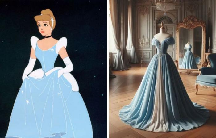 Un’intelligenza artificiale ha immaginato come sarebbero gli abiti delle principesse Disney nella vita reale… ed è magico!