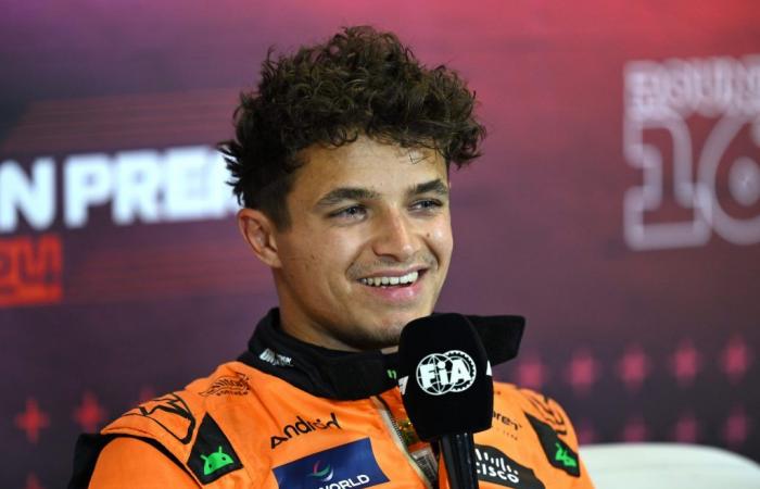 Lando Norris mantiene il terzo posto nella gara sprint