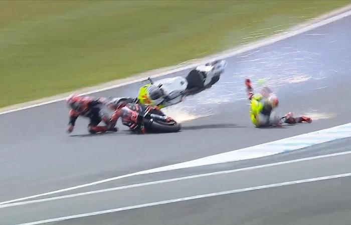 MotoGP, Australia J2: Lo sprint di Phillip Island è stato segnato dagli incidenti, ecco la situazione