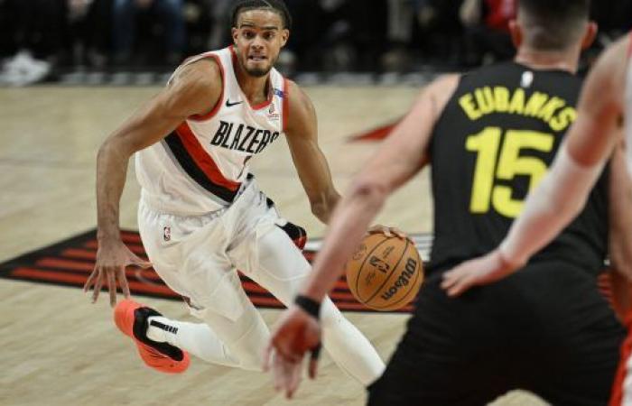 Rayan Rupert (20 punti), leader dei Blazers, affronterà il Jazz • Basket USA