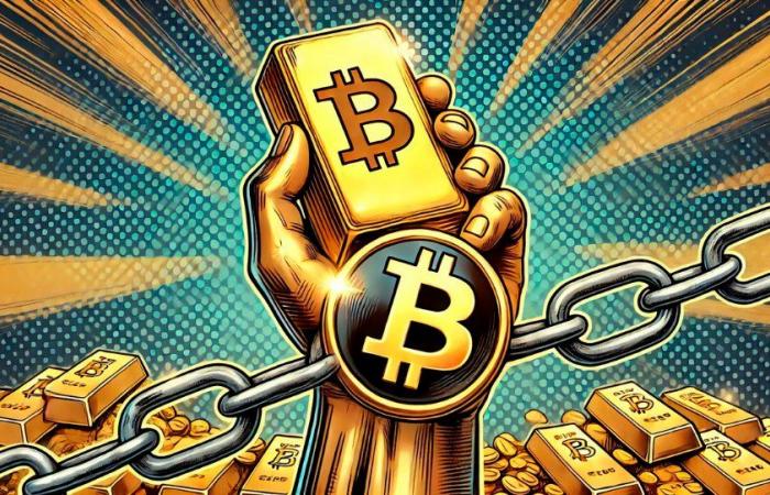 L’oro fisico arriva su Bitcoin grazie agli Ordinals