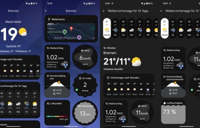 Questo è ciò che può fare la nuova app meteo di Google con intelligenza artificiale