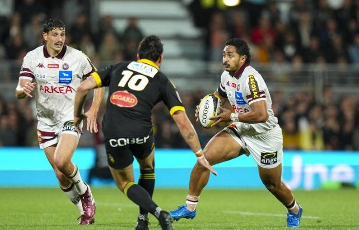 Top 14 – Yoram Moefana (Union Bordeaux-Bègles) espulso contro La Rochelle tre settimane prima dell’inizio del tour dei Blues