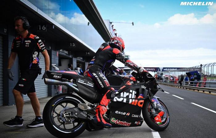 MotoGP Australia J3, Maverick Vinales (Aprilia/8): “Bezzecchi non si è nemmeno scusato”