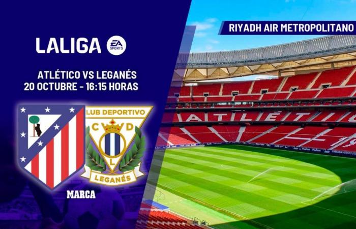 Atlético – Leganés: Open for football