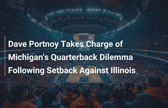 Dave Portnoy si fa carico del dilemma del quarterback del Michigan dopo la battuta d’arresto contro l’Illinois