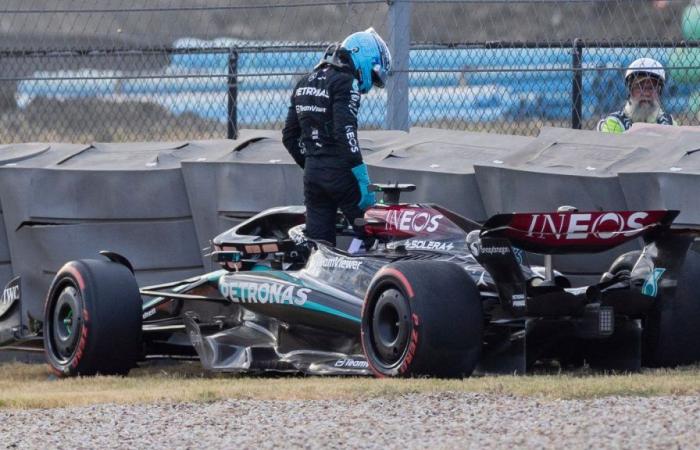 GP degli Stati Uniti: George Russell partirà dalla pit lane dopo aver danneggiato la Mercedes in un incidente in qualifica | Notizie sulla F1