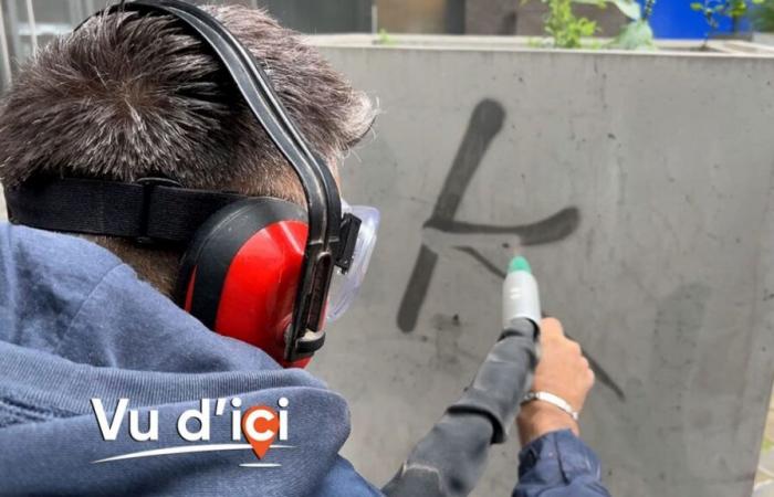 “Molto più efficace”: Charleroi investe in uno strumento rivoluzionario per eliminare i graffiti