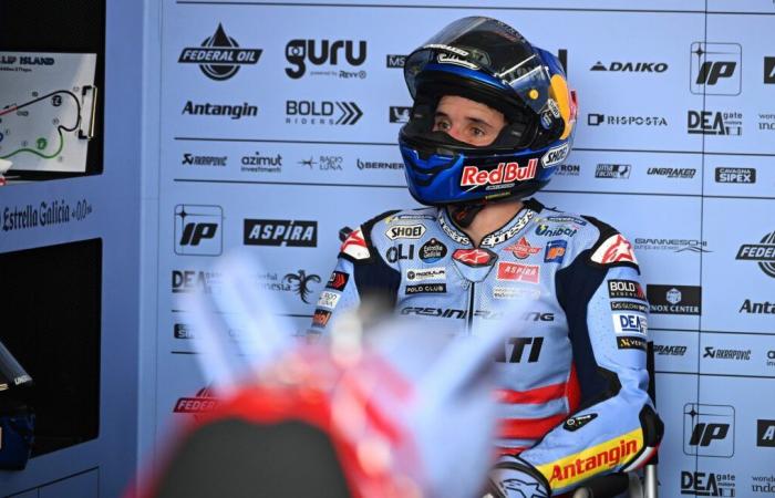 MotoGP, Australia J3, Alex Marquez (Ducati/15): “dopo tante cadute non è facile ritrovare fiducia”