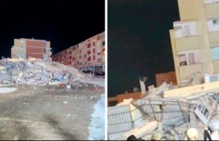 Un edificio crolla in un’area urbana a Béchar