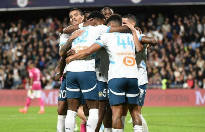 OM spietato con la lanterna rossa di Montpellier