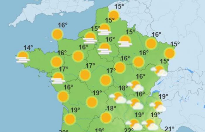 Tempo mite, prima del fresco e della pioggia: il tempo della settimana in Francia