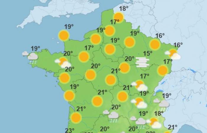 Tempo mite, prima del fresco e della pioggia: il tempo della settimana in Francia