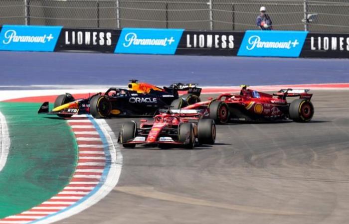 vittoria di Leclerc e doppietta Ferrari negli Stati Uniti, Verstappen si assicura il podio