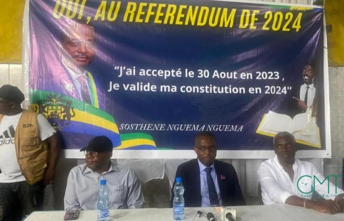 Referendum 2024: a Cocotiers, Sosthène Nguema Nguema dichiara Sì! | Gabonmediatime.com