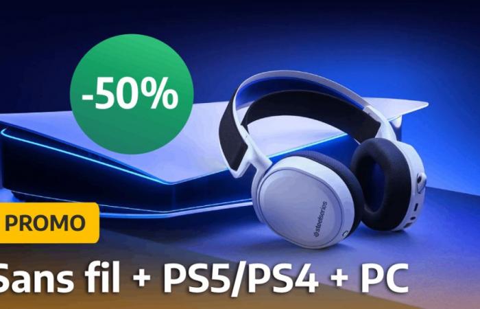 Le eccellenti cuffie wireless da gioco SteelSeries Arctis 7P+ Wireless sono in vendita a metà prezzo!