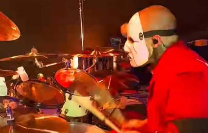 Eloy Casagrande si esibisce per la prima volta con gli Slipknot in Brasile