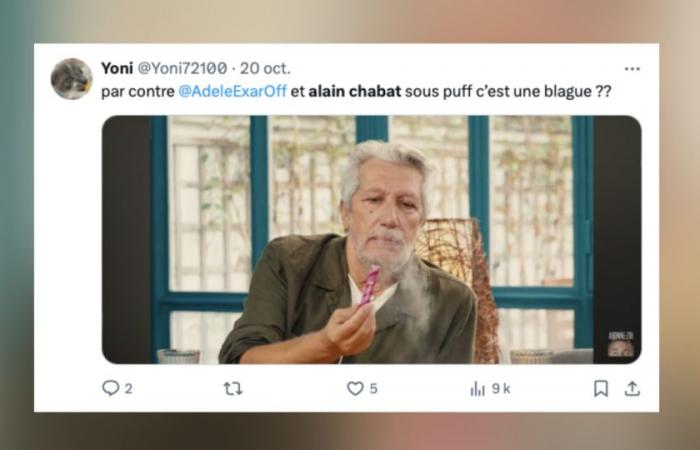 Adèle Exarchopoulos e Alain Chabat suscitano polemiche fumando una boccata nell’ultimo video di Squeezie