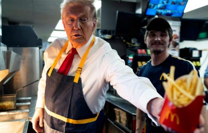 McDonald’s prende le distanze dalla visita alla friggitrice elettorale di Donald Trump