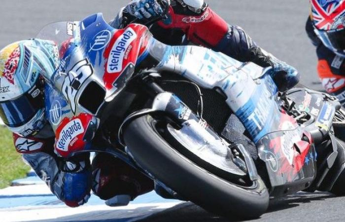 MotoGP, Australia J3: Raul Fernandez (Aprilia/10) ha corso senza ali e ha funzionato!