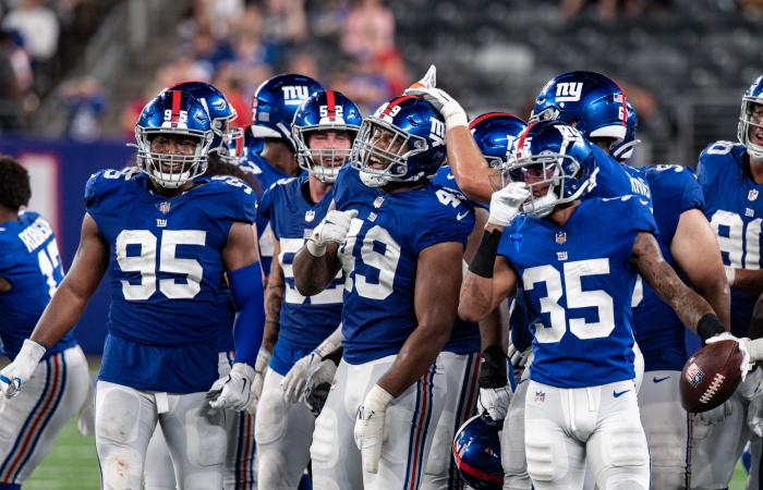 Dexter Lawrence è stato il giocatore con il punteggio più alto dei Giants nella sconfitta della settimana 7