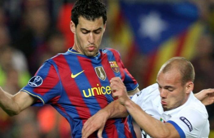 “È un piagnucolone”, attacca Sneijder Busquets