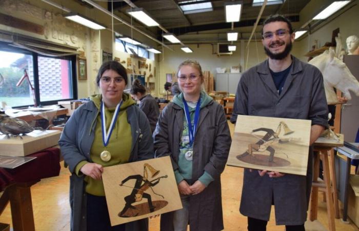 Pascal rappresenterà la Normandia in un prestigioso concorso nazionale di sculture in legno