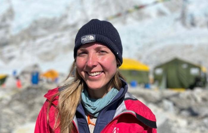 La Chamoniard Orianne Aymard, autrice del libro “Nel cuore dell’Everest, la ricerca di una donna in vetta”