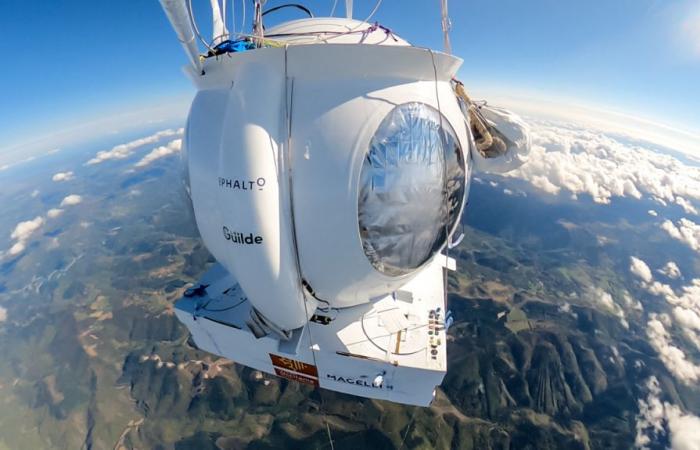 Una prima storica nei cieli del Tarn prima di un volo con equipaggio verso la frontiera dello spazio