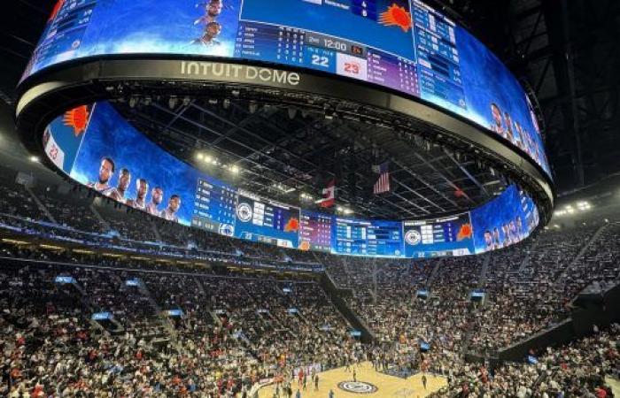 L'atmosfera all'Intuit Dome ha stupito tutti • Basket USA