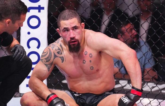 Robert Whittaker condivide la foto della mascella rotta e dei denti rotti dopo la manovella del viso di Khamzat Chimaev a forma di morsa | UFC308