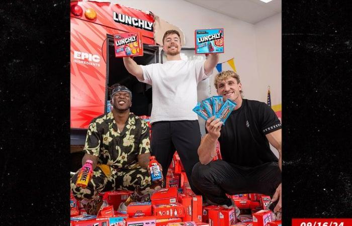 La FDA riceve reclami su Logan Paul, KSI, MrBeast's Lunchly Meals