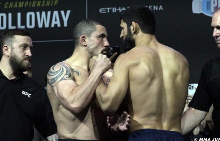 Khamzat Chimaev def. Robert Whittaker all’UFC 308: le migliori foto da Abu Dhabi