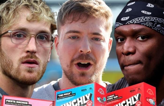 La FDA riceve reclami su Logan Paul, KSI, MrBeast's Lunchly Meals