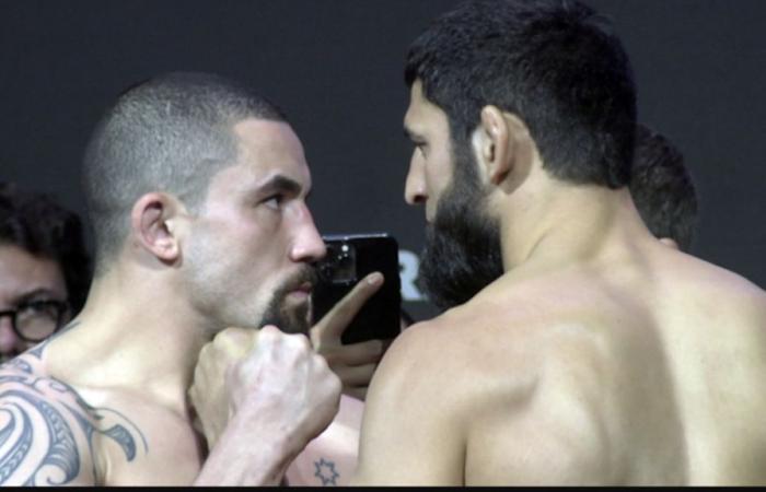 Khamzat Chimaev def. Robert Whittaker all’UFC 308: le migliori foto da Abu Dhabi