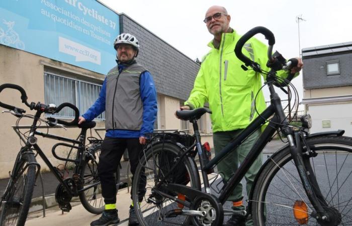 con l'inverno, la necessità di vedere ed essere visti per il ciclista