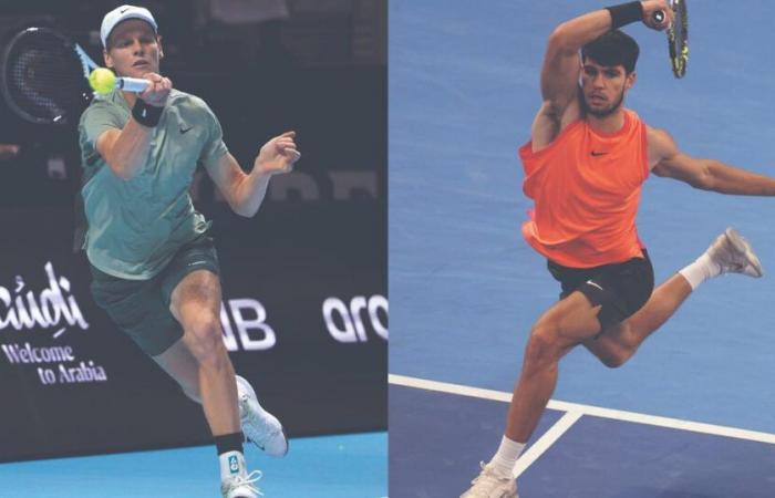 Sinner e Alcaraz, headliner del Rolex Paris Masters