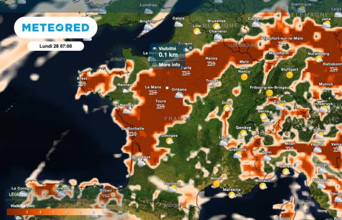 tanta nebbia e nuvole basse nelle prossime ore! Riuscirà il sole ad affermarsi?