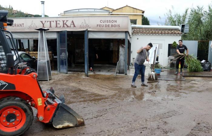 Golfo di Saint-Tropez: pulizia dopo una notte di fango in seguito al maltempo