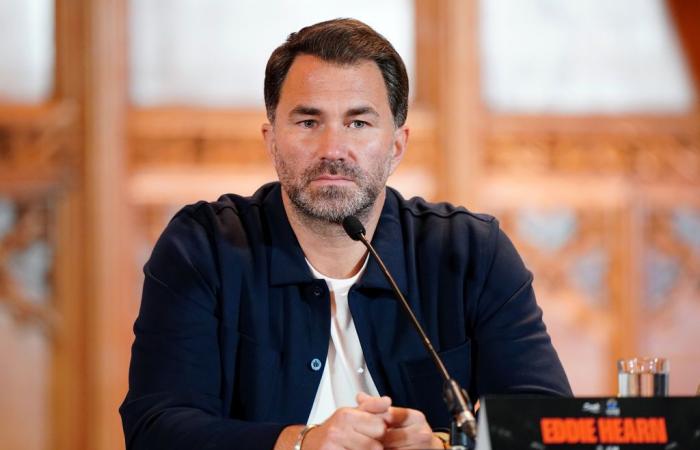 Il promotore di boxe Eddie Hearn minimizza le preoccupazioni per la presa del potere da parte dell’Arabia Saudita, “senza però trovare alcun aspetto negativo” al riguardo