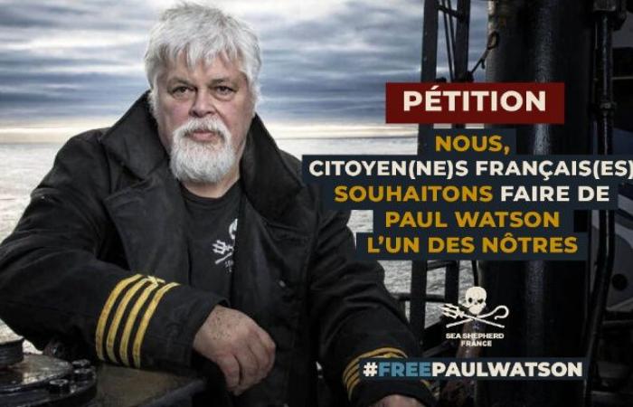 Noi cittadini francesi vogliamo che Paul Watson diventi uno di noi