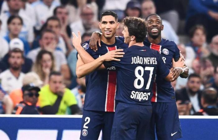 le camere di Hakimi e Marquinhos al Vélodrome