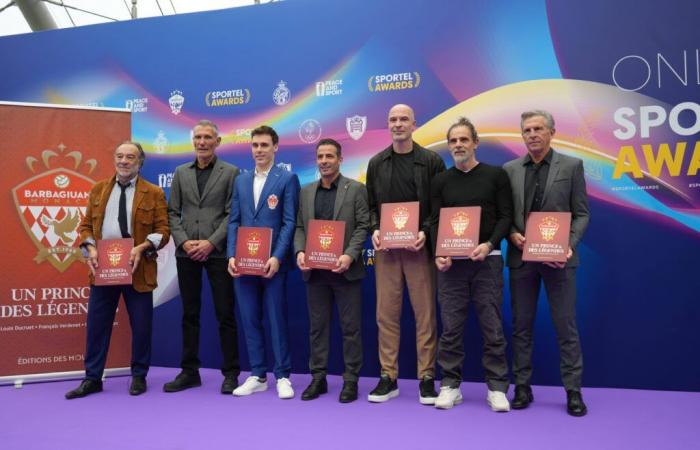 Le leggende dell'AS Monaco e Louis Ducruet aprono la rassegna Sportel con un libro sui Barbagiu