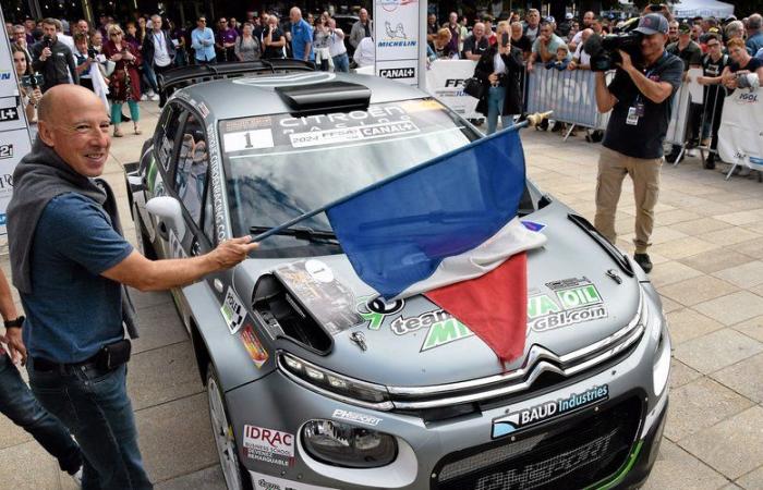 Automobile: Didier Auriol al volante di una Toyota durante un rally WRC 30 anni dopo la sua incoronazione