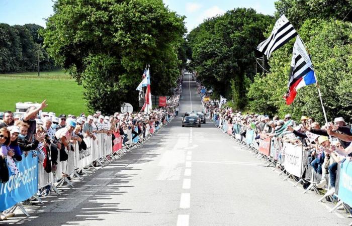 I quattro arrivi del Tour de France a Mûr-de-Bretagne in foto