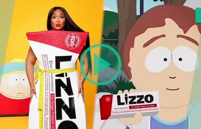 Per Halloween, Lizzo risponde a “South Park” e si traveste da club ozempico