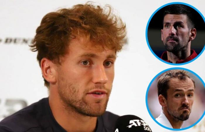 Casper Ruud critica i rivali che “fanno dramma” dopo le lamentele di Novak Djokovic e Daniil Medvedev