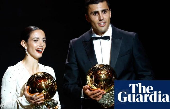 Rodri e Bonmatí vincono il Pallone d'Oro mentre il Real Madrid boicotta la grande serata di premiazione | Pallone d'Oro